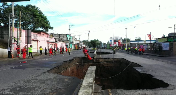 Socavón Villa Nueva