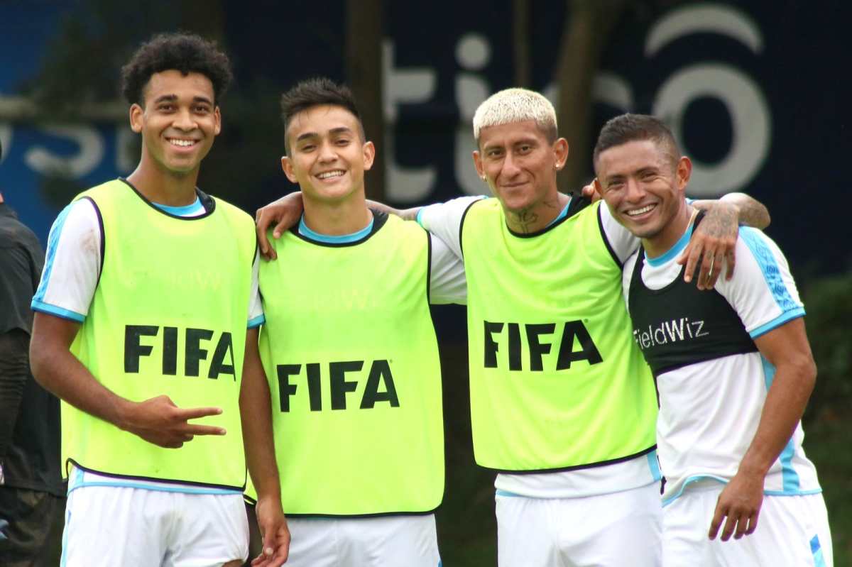Arquímides Ordóñez se muestra feliz en el primer día con la Selección Mayor de Guatemala