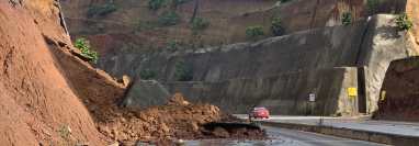 Libramiento de Chimaltenango: Derrumbes continúan afectando la ruta Interamericana