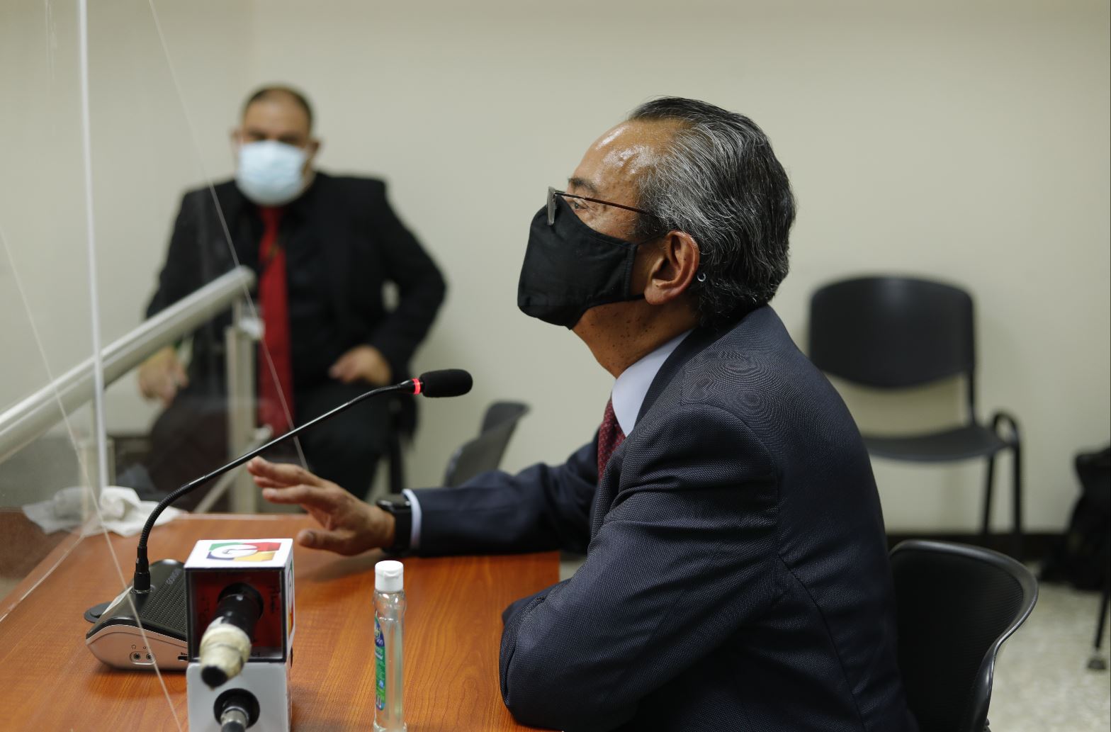 Eduardo González, durante su declaración por su implicación en el caso Bancafé International Bank (BIB)