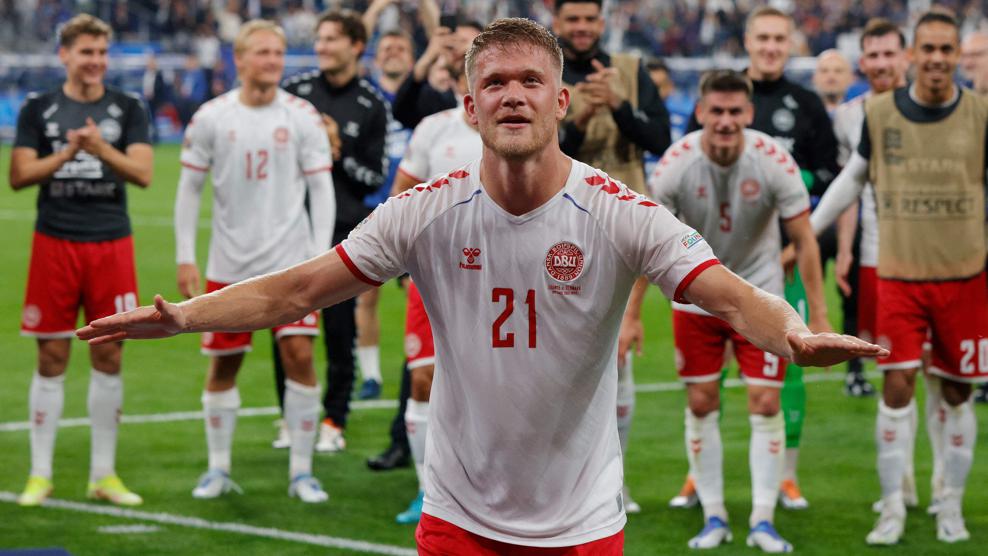 Dinamarca podría alcanzar la 'Final 4' este jueves cuando enfrente a la Croacia de Luka Modric. (Foto Prensa Libre: UEFA.COM)