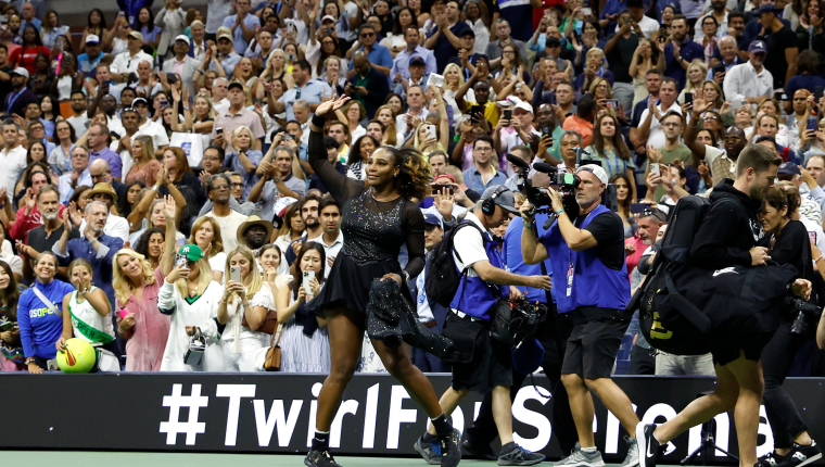 Varias figuras han enviado mensajes a Serena Williams. Foto Prensa Libre (US Open)