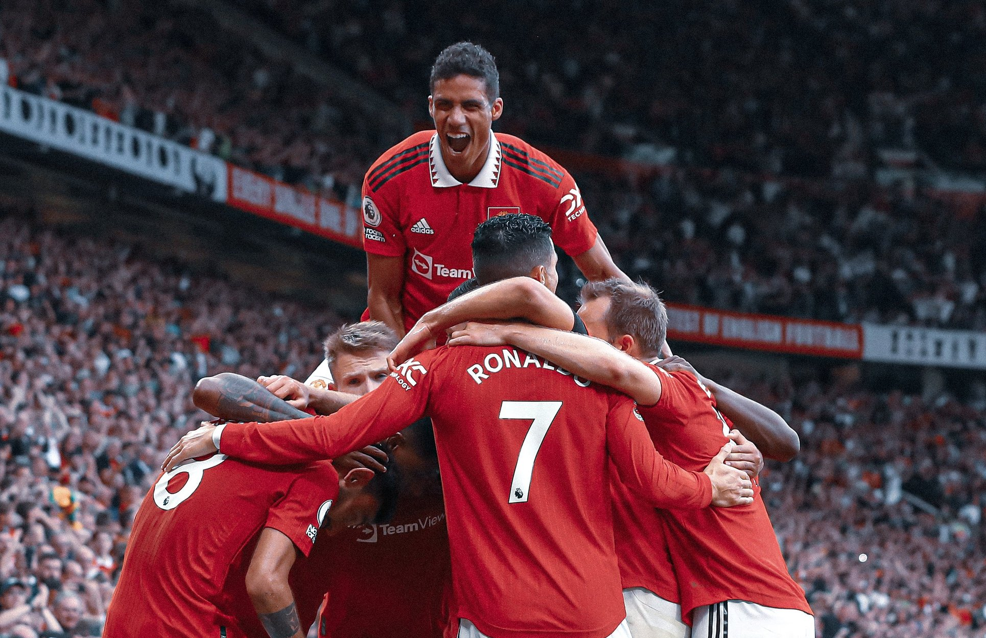Con la victoria ante el Arsenal el Manchester United ganó por cuarta ocasión consecutiva. Foto Prensa Libre (Twitter)