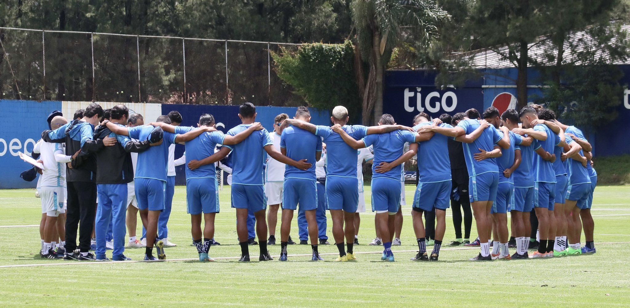Guatemala viajará rumbo a Estados Unidos para cumplir con sus compromisos amistosos. (Foto Prensa Libre: FEDEFUT/TWITTER)