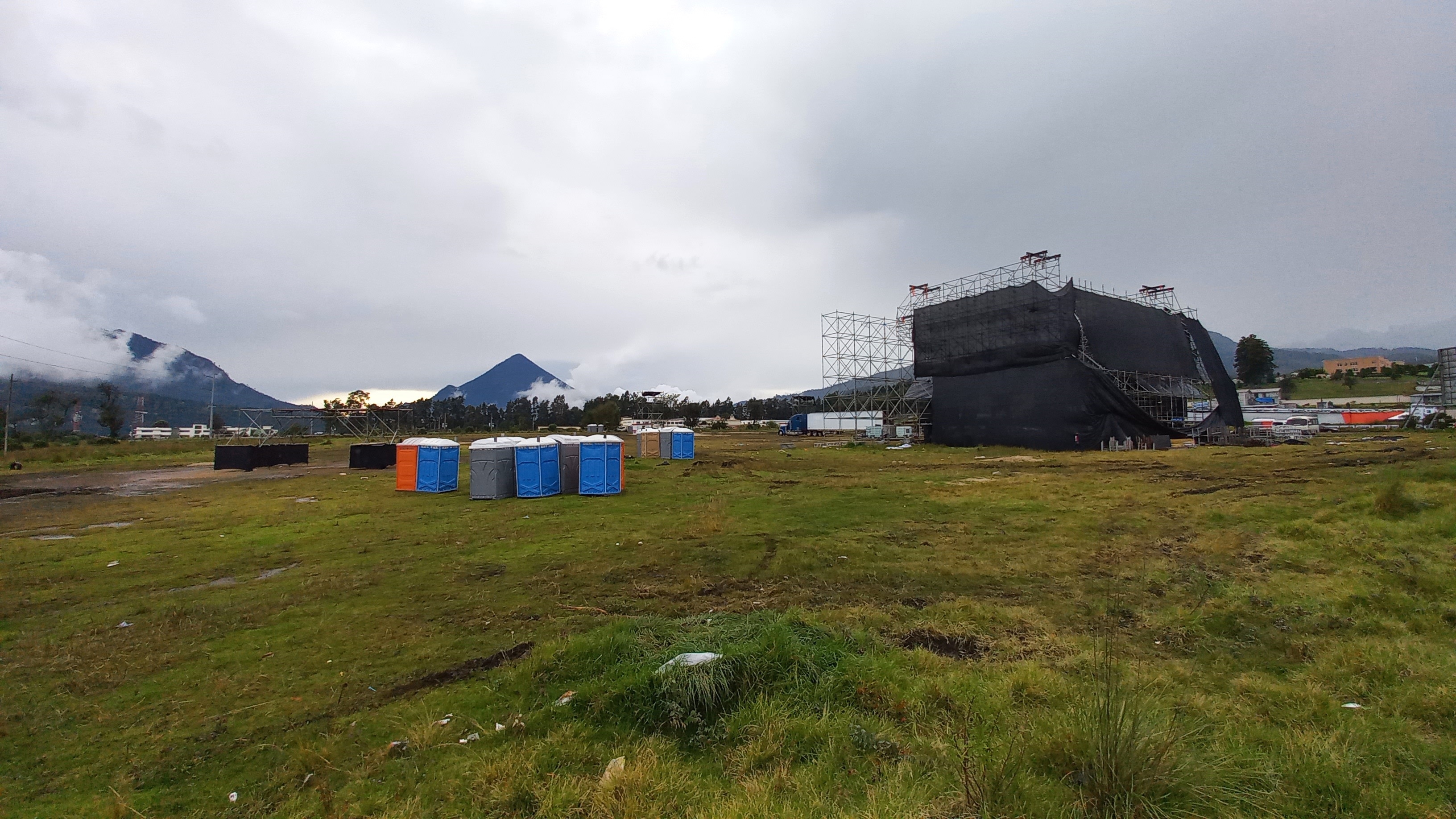 Lugar donde ocurrió la tragedia en Quetzaltenango, en la que murieron nueve personas. (Foto Prensa Libre: Mynor Toc)