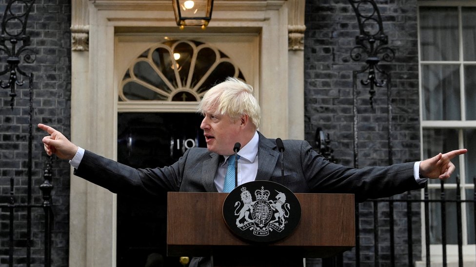 Boris Johnson anunció su renuncia el pasado julio, aunque se mantuvo en el cargo hasta primeros de septiembre. REUTERS