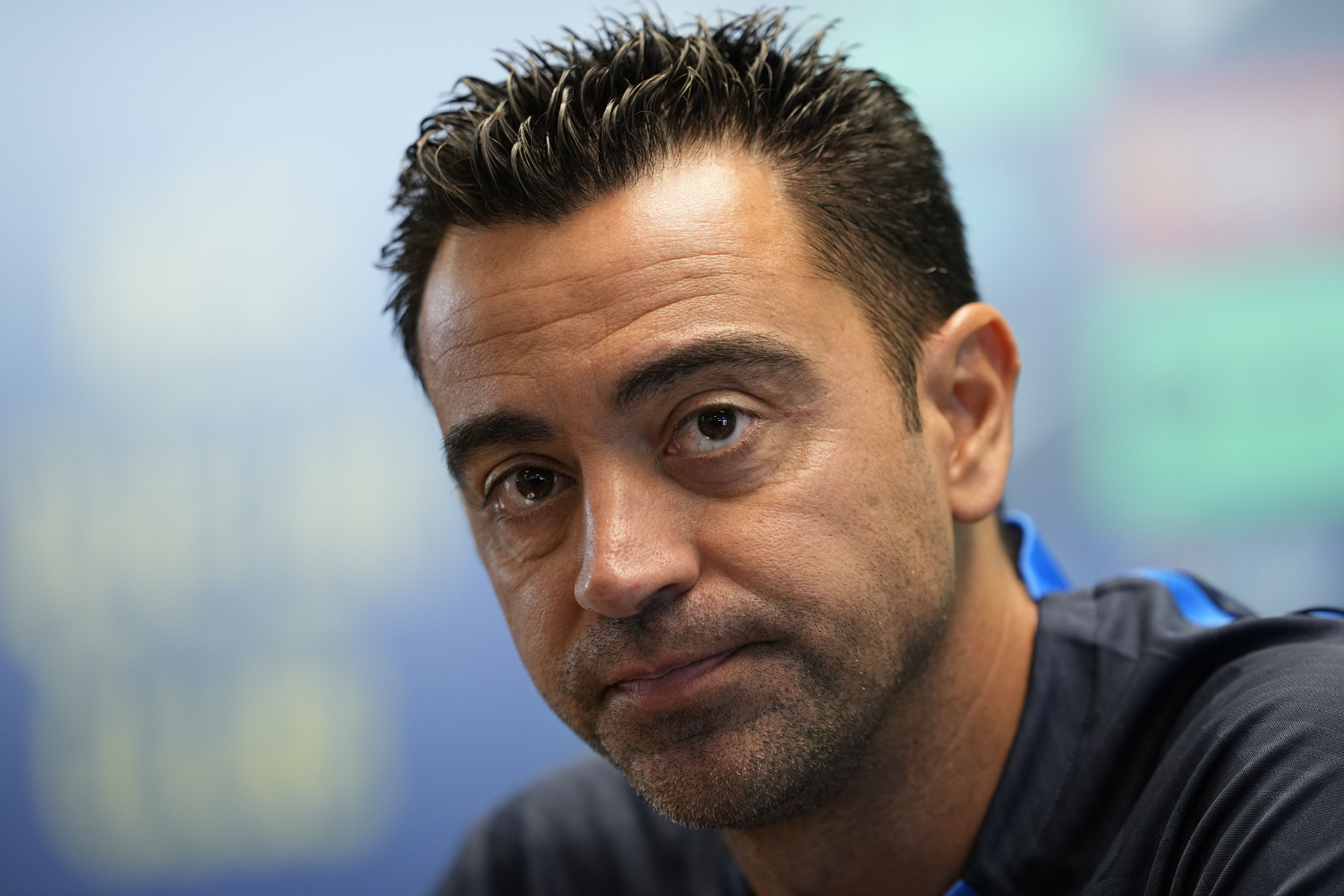 El trabajo de Xavi, como entrenador del Barcelona, está siendo muy cuestionado en los últimos días. (Foto Prensa Libre: EFE)