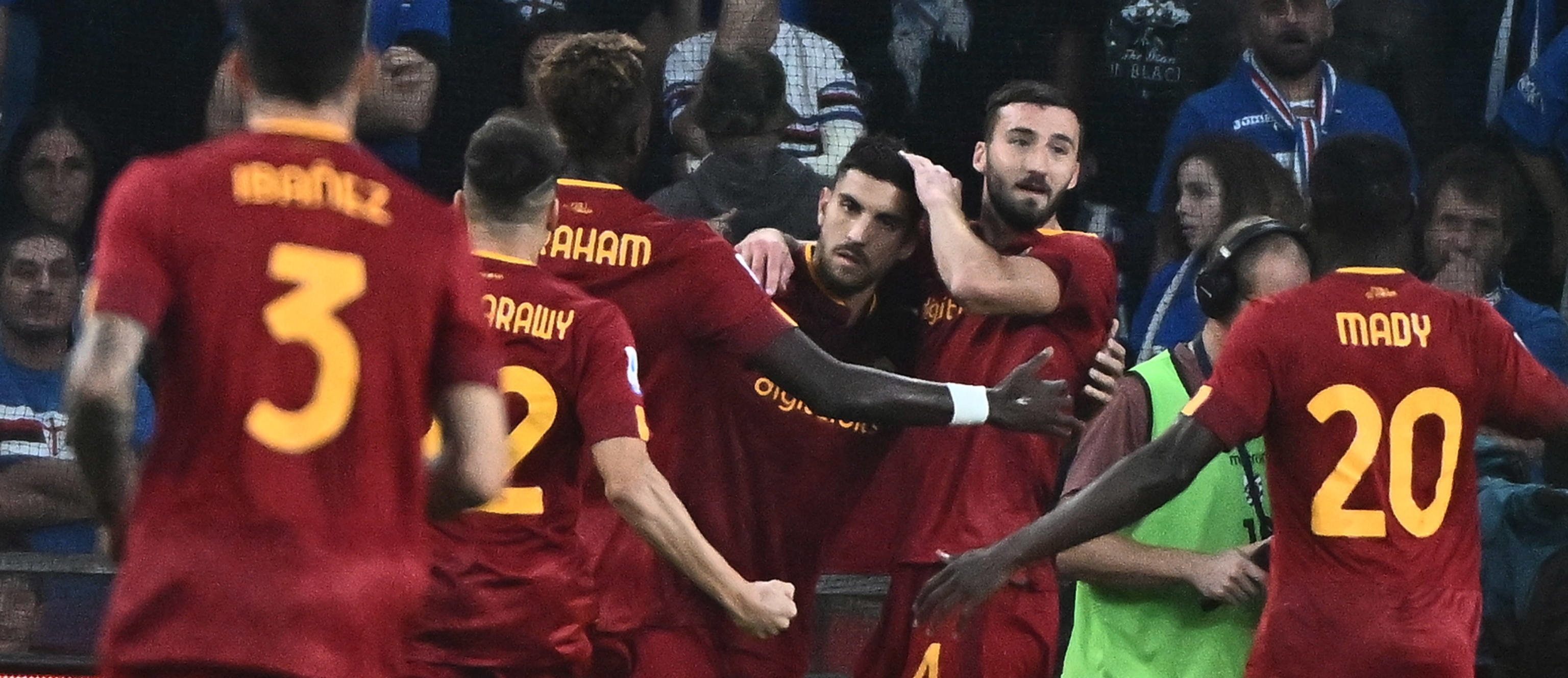 La Roma gana por la mínima a la Sampdoria y se codea con los puestos de Champions League