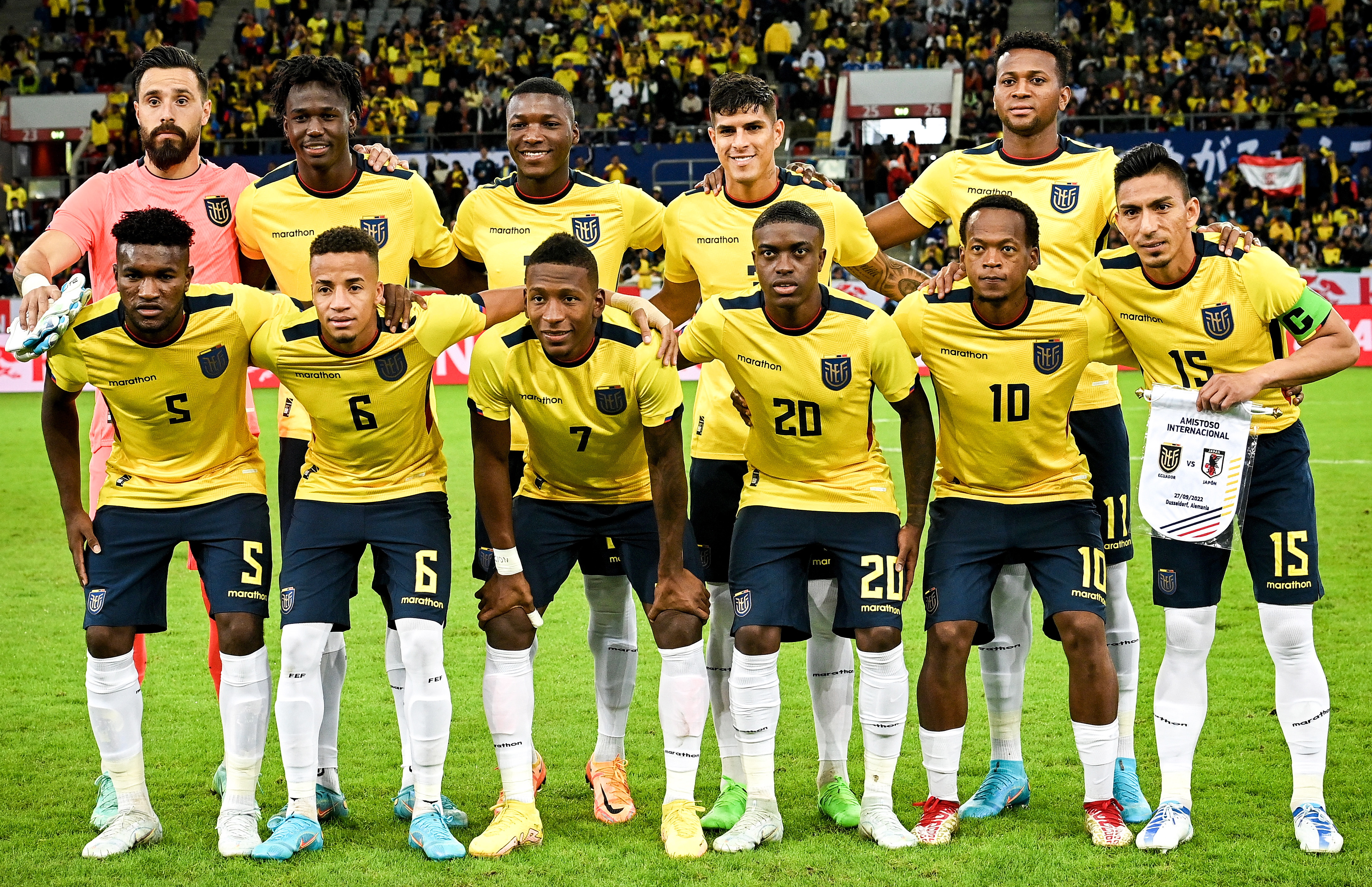 La participación de Ecuador en el Mundial de Qatar 2022, fue ratificada por el TAS. (Foto Prensa Libre: EFE)