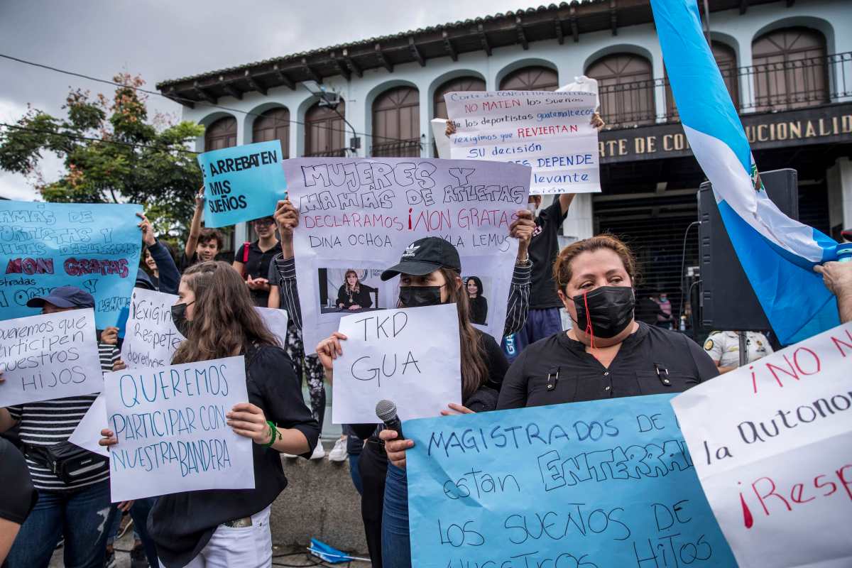 Tribunal ampara a atletas olímpicos de alto rendimiento de Guatemala para no perder derechos sobre su desarrollo deportivo
