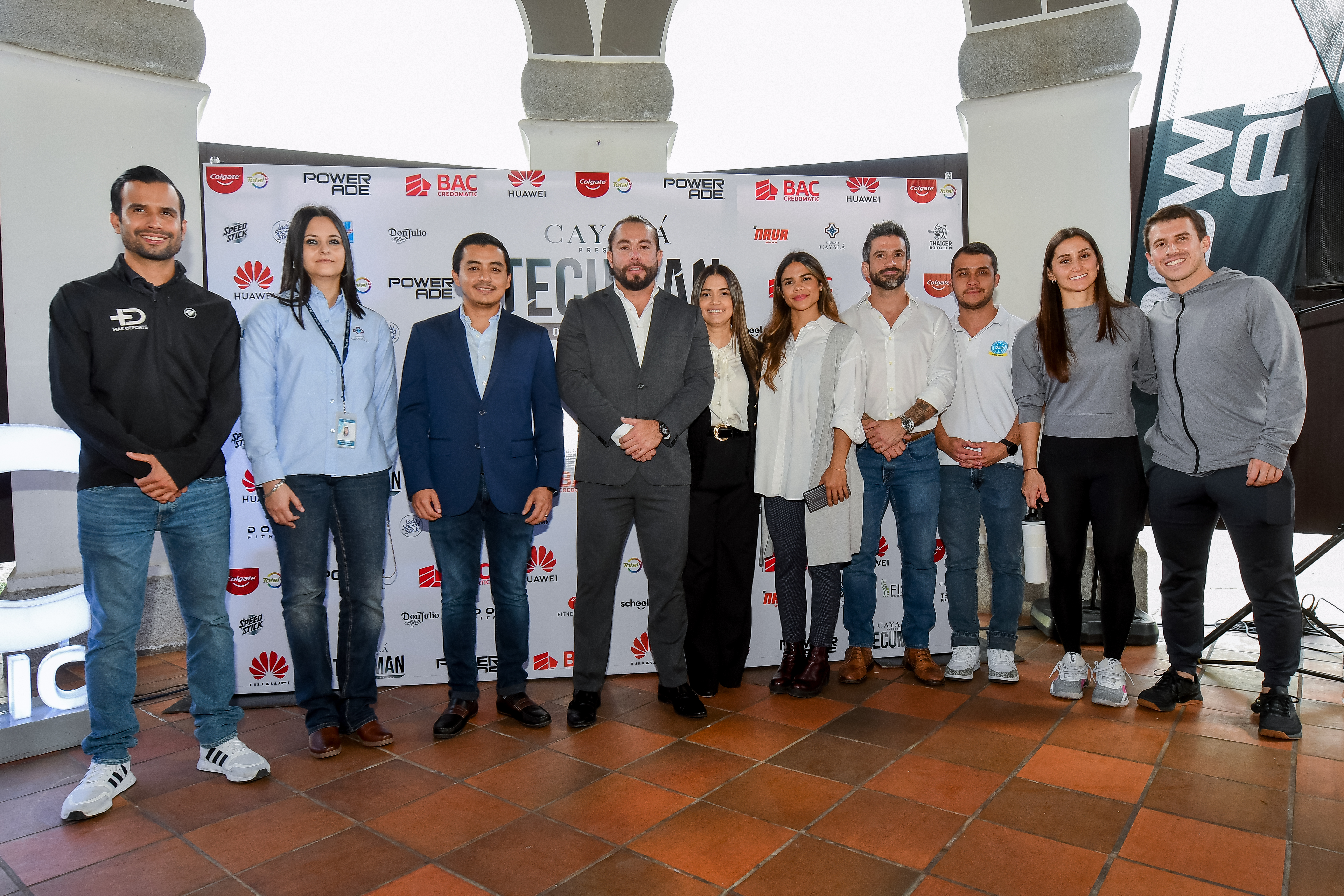 Los organizadores dieron a conocer los detalles de la primera edición de Tecuman Sports Festival. Foto Prensa Libre: Sergio Muñoz