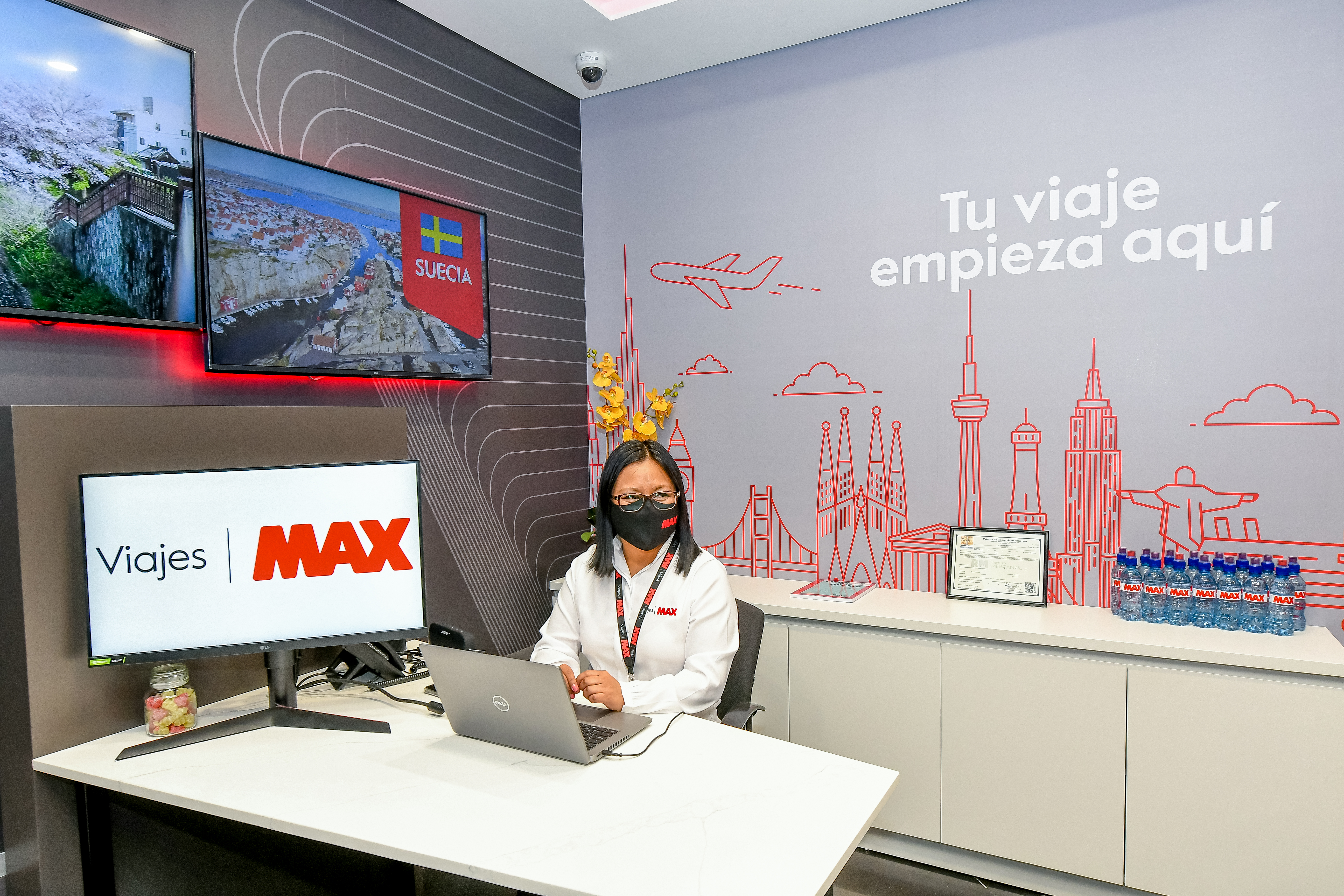 Los clientes podrán encontrar una agencia de Viajes Max, dentro de las Tiendas Max de la capital. Foto Prensa Libre: Sergio Muñoz