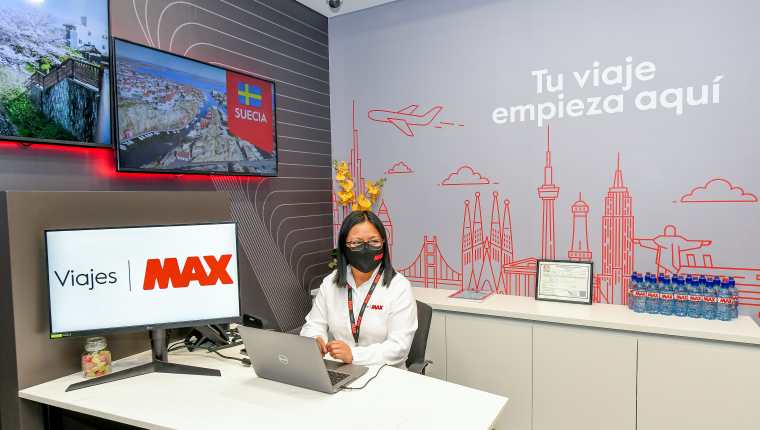 Los clientes podrán encontrar una agencia de Viajes Max, dentro de las Tiendas Max de la capital. Foto Prensa Libre: Sergio Muñoz