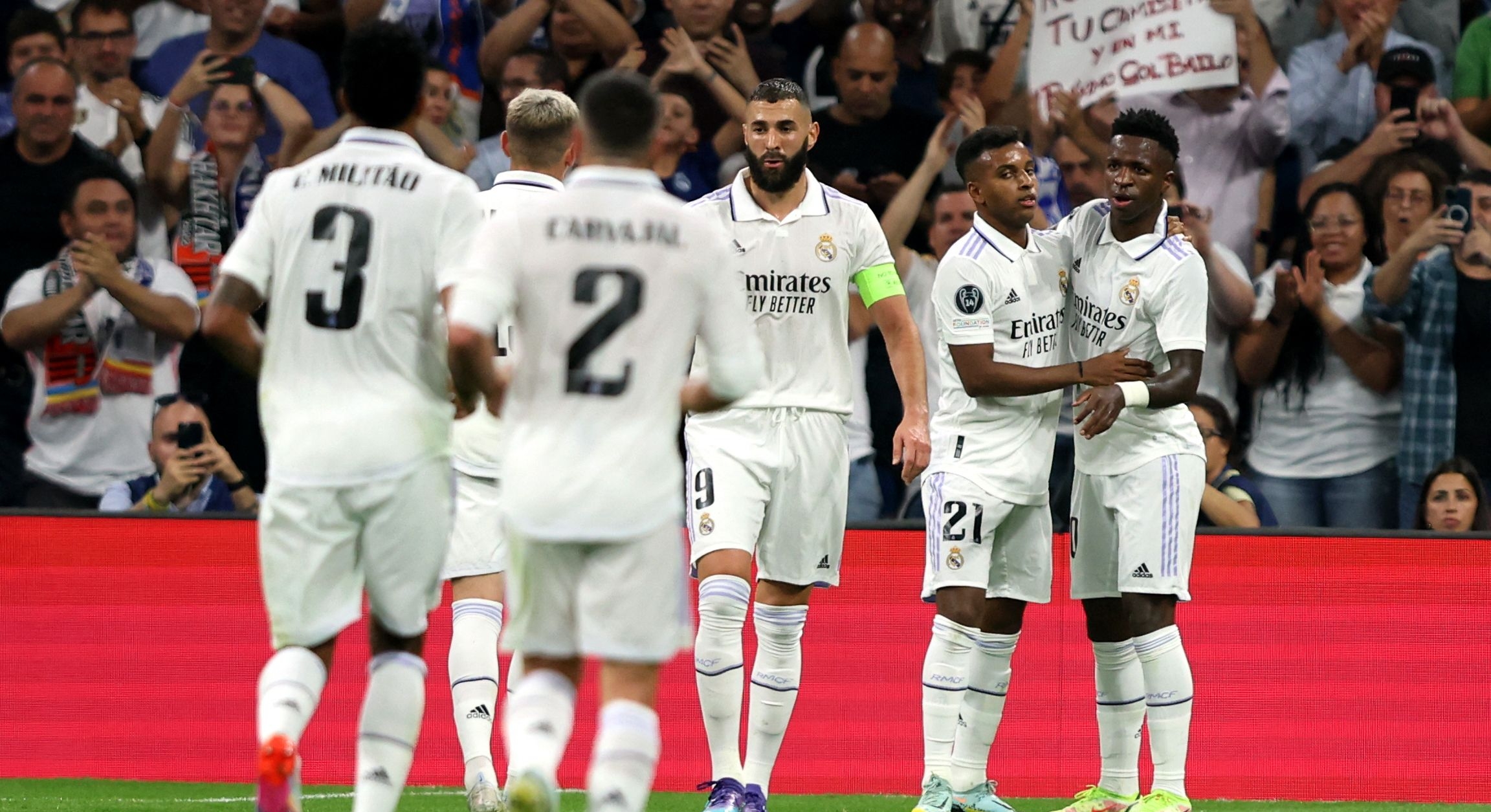 El Real Madrid continúa invicto y sin perder puntos en este inicio de la Champions League. (Foto Prensa Libre: AFP)