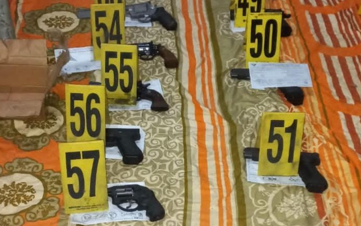Qué detalles dieron las autoridades sobre el decomiso de 57 armas y más de 5 mil municiones en Zacapa