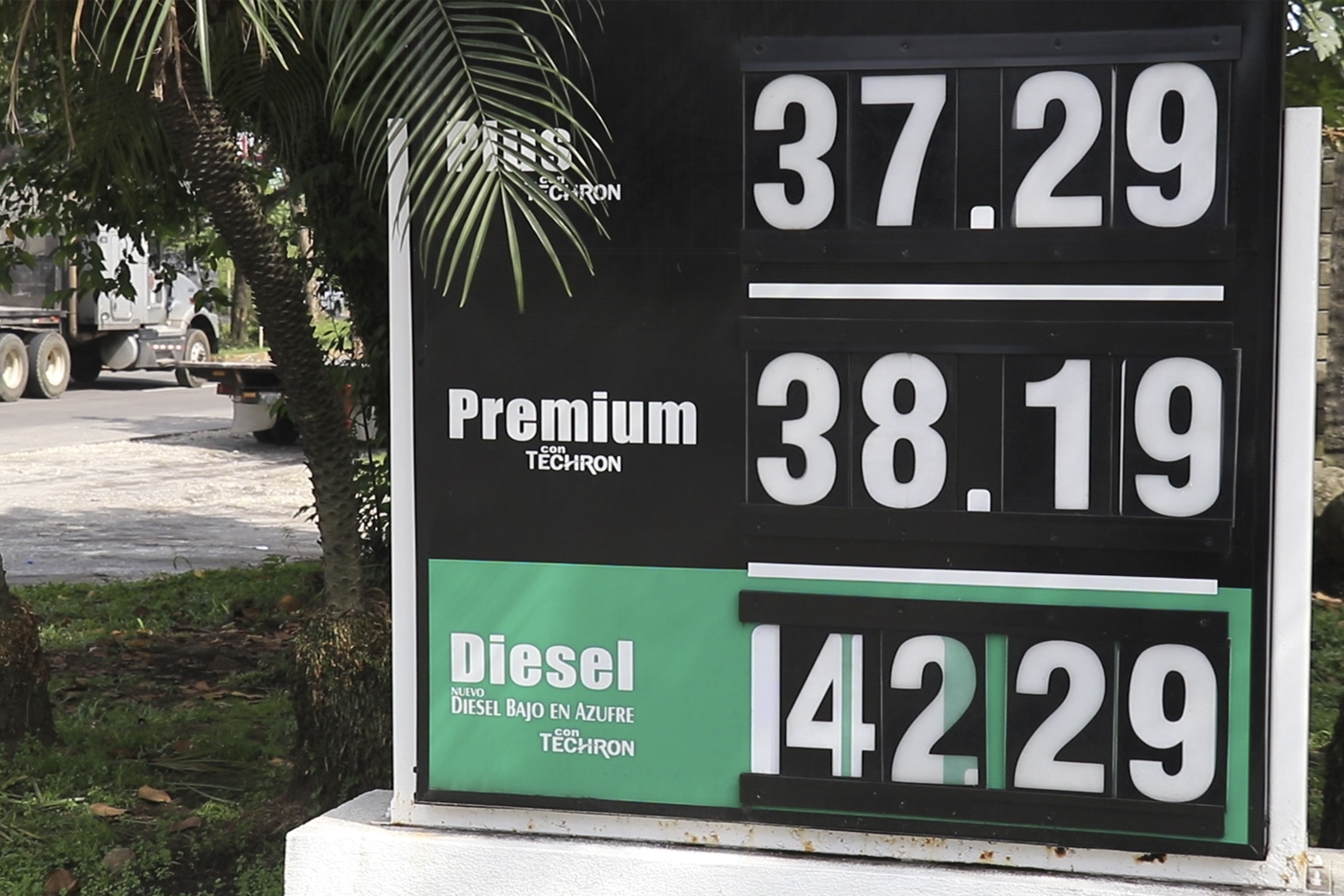 Precio del diésel Guatemala