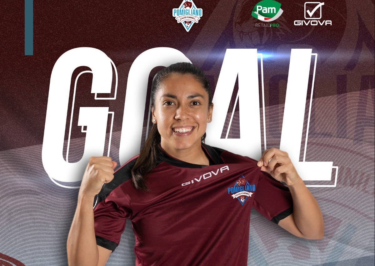 El primero de la temporada: Ana Lucía Martínez anota su primer gol con el Pomigliano en la victoria 3-1 sobre el Parma