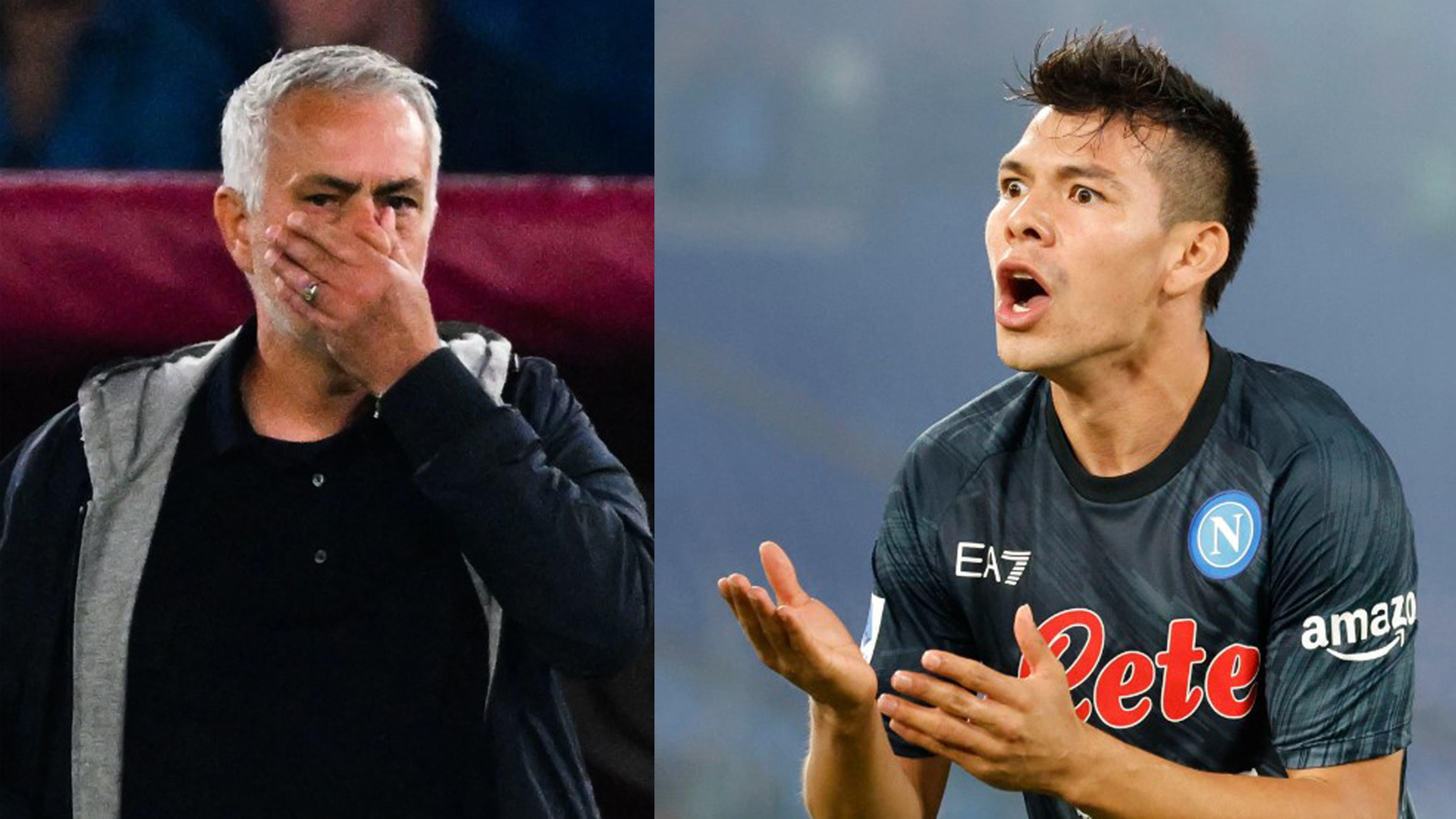 "Mou" tuvo un directo mensaje para "El Chucky" después de perder contra el Nápoli. (Foto Prensa Libre: Hemeroteca)