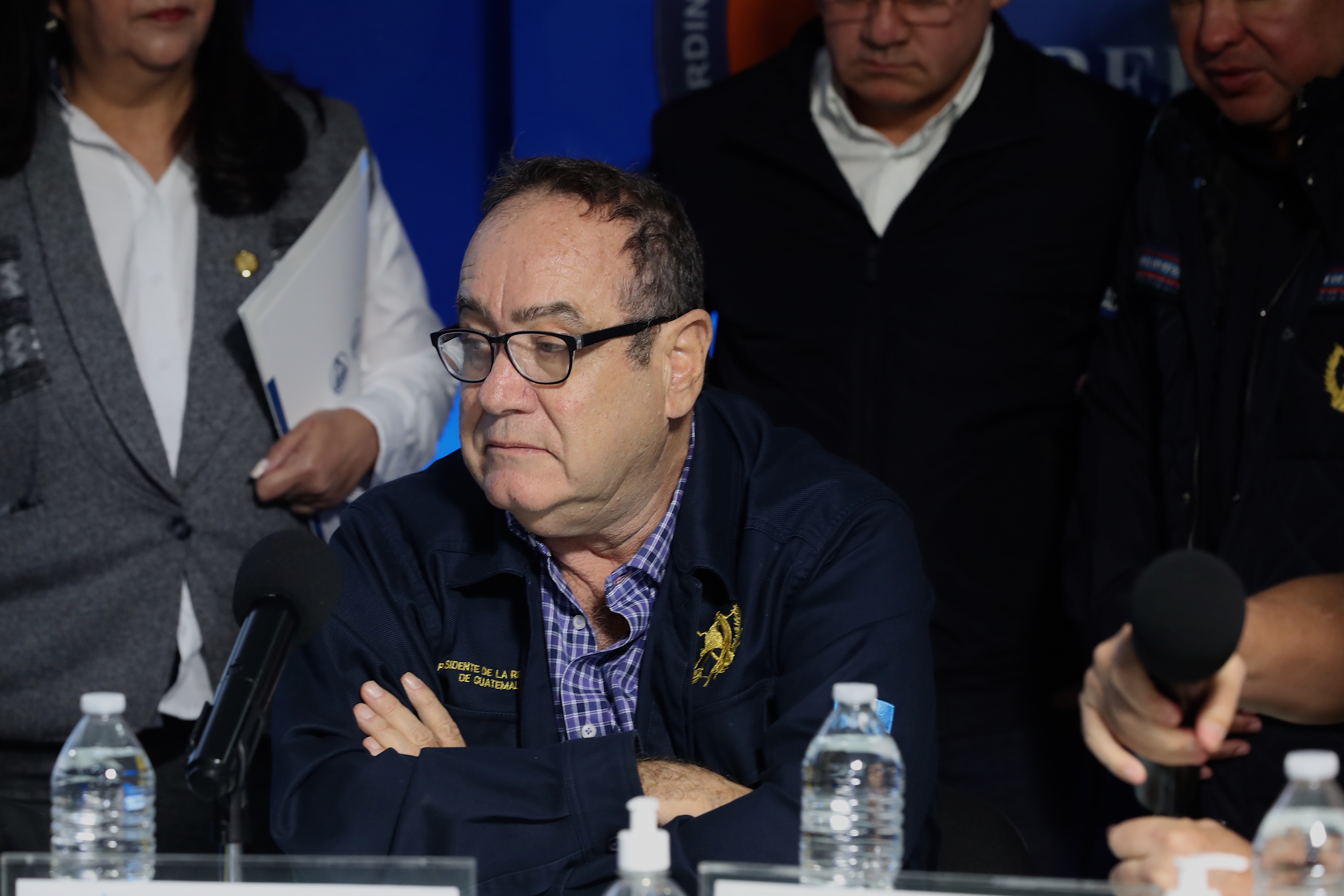 Alejandro Giammattei, presidente de Guatemala. (Foto Prensa Libre: Élmer Vargas)