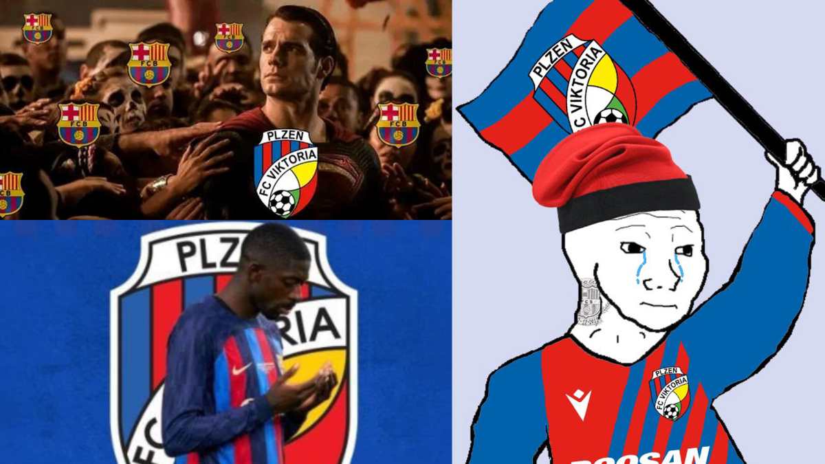 “Hoy somos del Viktoria Plzen”: con memes, aficionados del Barcelona ruegan por un milagro para no irse a la Europa League