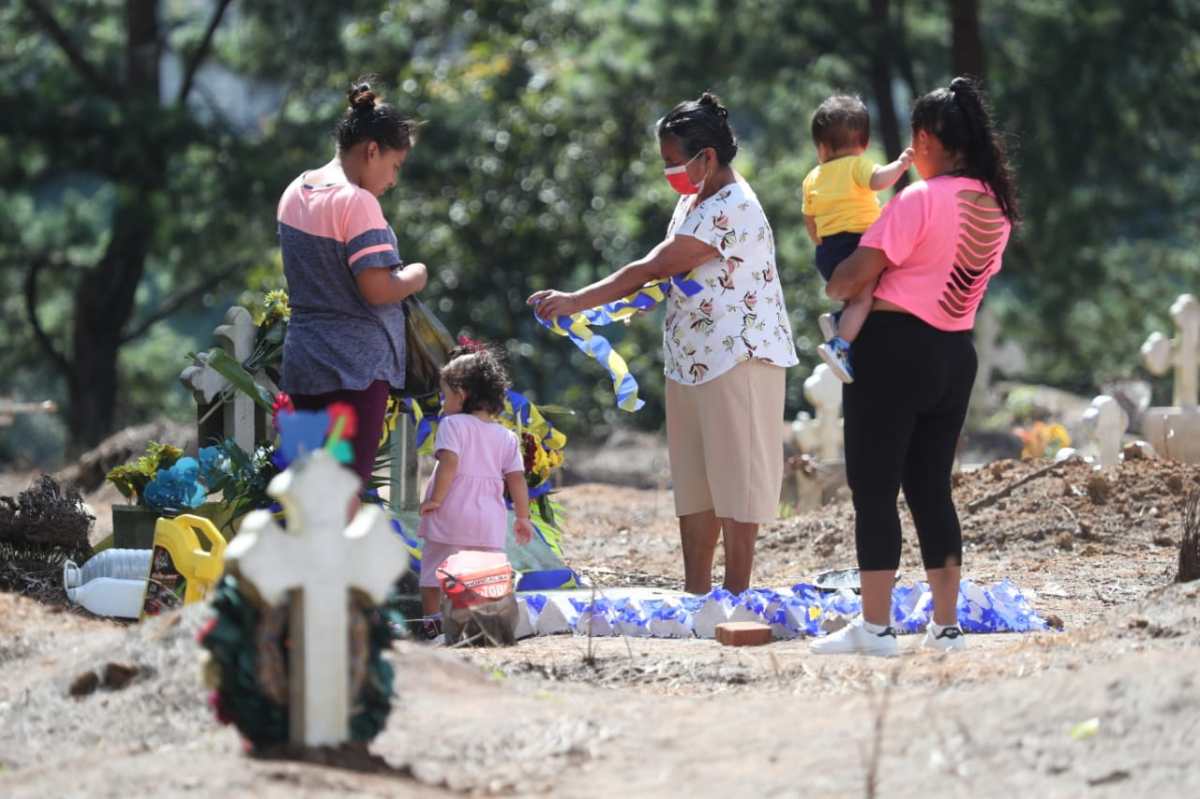 La Verbena: las imágenes de las personas que acudieron al cementerio en busca de las tumbas de sus familiares sepultados en el área covid-19