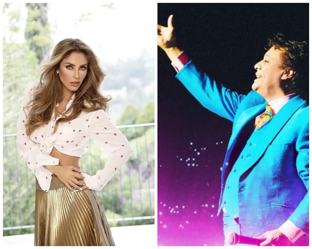 Anahí, publicó una serie de fotos que han dado indicios de su regreso a la música.  (Fotos Prensa Libre: FB Anahí y Juan Gabriel)