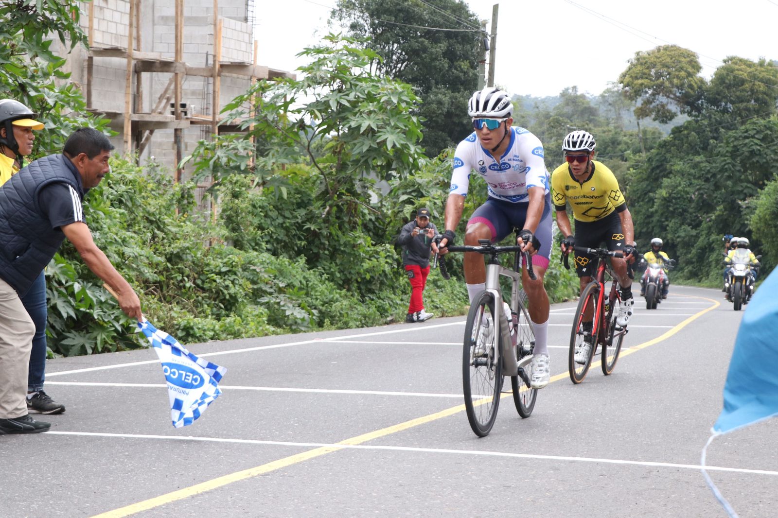 Steven Haro dominó la montaña de la 61 Vuelta Ciclística a Guatemala. Foto Prensa Libre (Federación de Ciclismo)