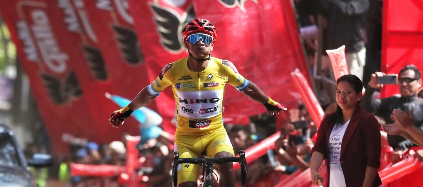 Mardoqueo Vásquez se impuso en la sexta etapa que se disputó este viernes. Foto Prensa Libre (Esbin García)