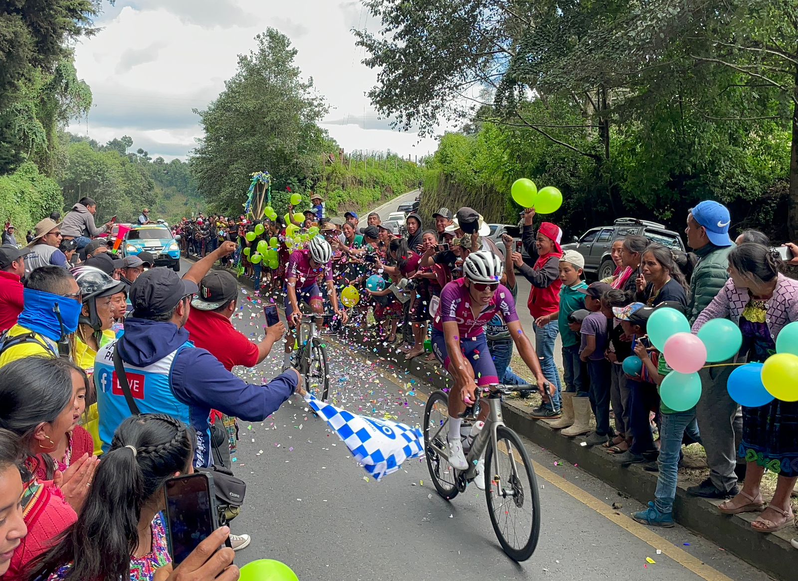 Este martes 1 de noviembre se disputará la etapa final de la 61 Vuelta a Guatemala. Foto Prensa Libre (Federación de Ciclismo) 