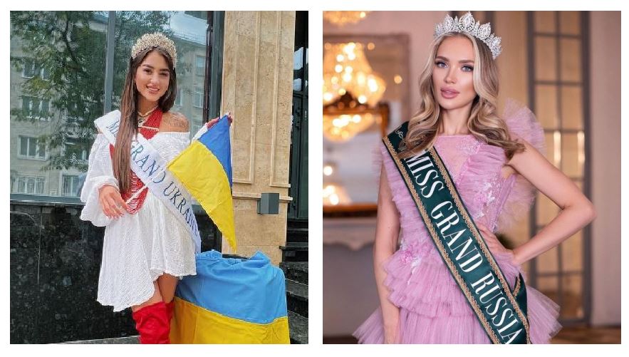 miss ucrania y miss rusia
