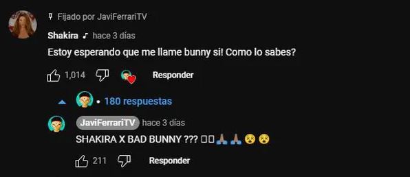 shakira y bad bunny