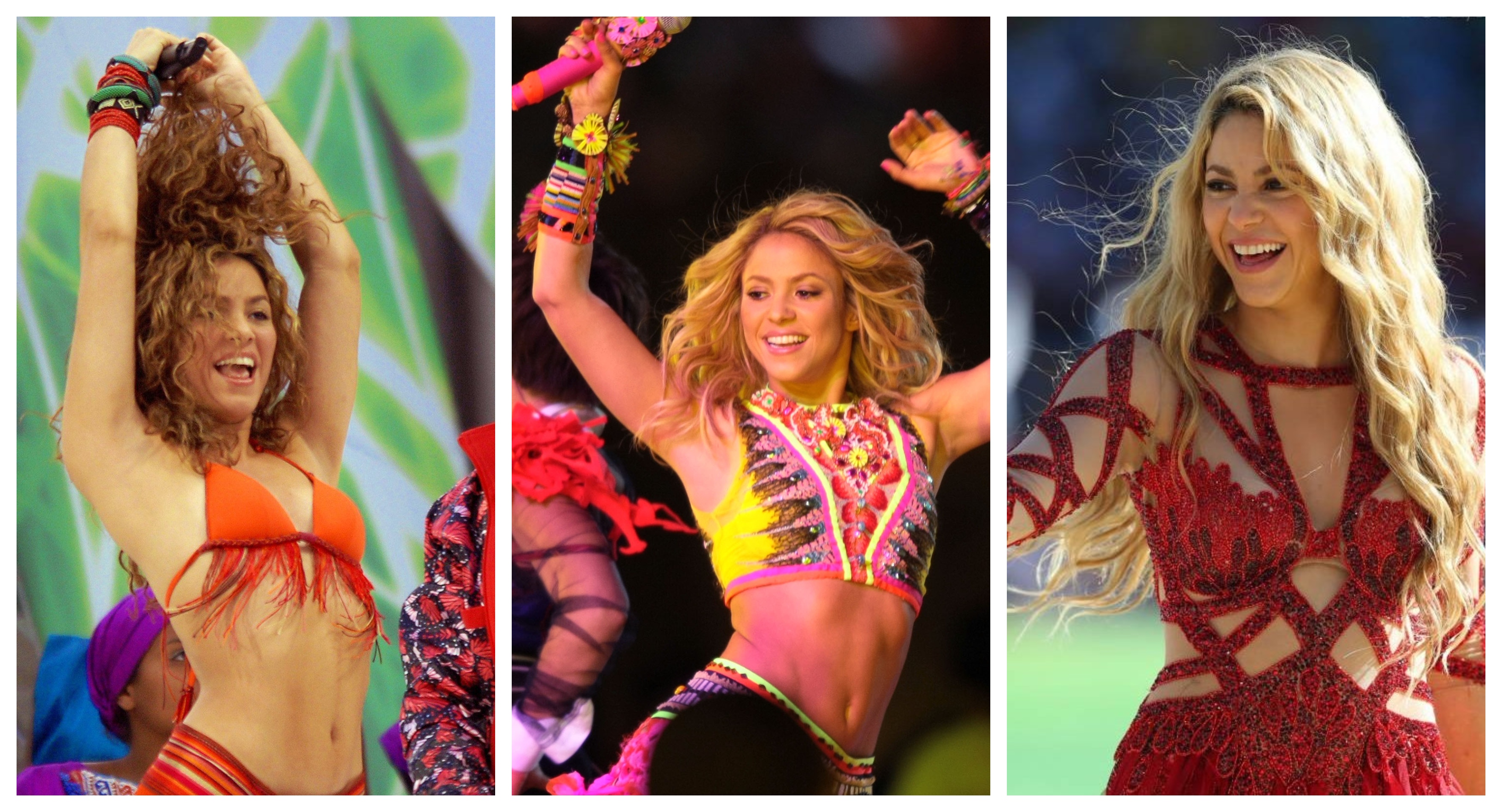 Shakira ha estado en tres Copas del Mundo. (Foto Prensa Libre: Hemeroteca PL)