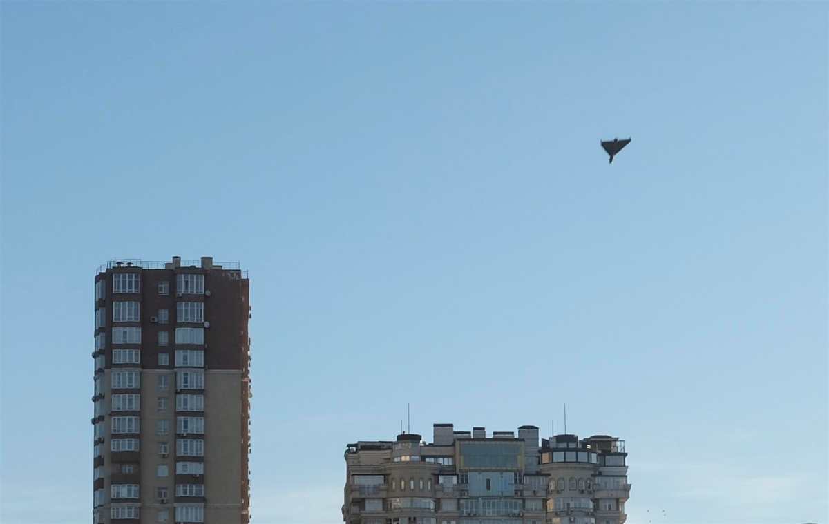 Los videos que muestran los gritos y el pánico en Kiev tras el ataque con drones “suicidas”
