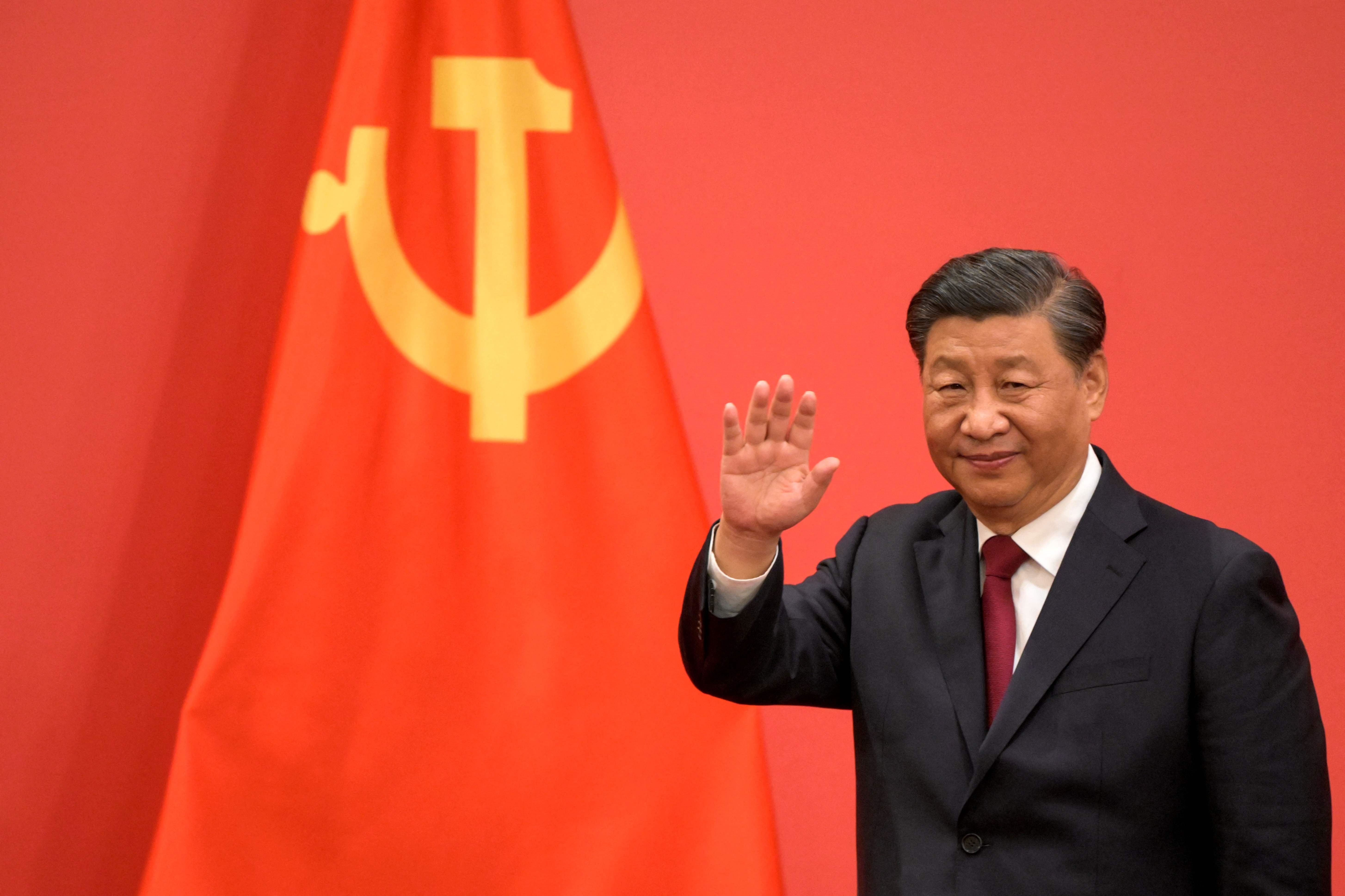 El presidente chino Xi Jinping se ha consolidado como el máximo líder del Partido Comunista y se perfila para un tercer mandato presidencial. Durante su mandato China ha impulsado una política internacional expansionista que y se nota en Latinoamérica. (Foto Prensa Libre: AFP)