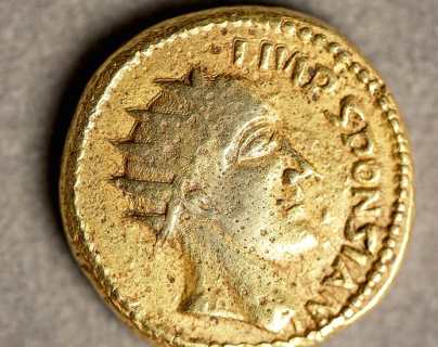 La moneda de oro que prueba la existencia de un emperador romano que se creía era ficticio