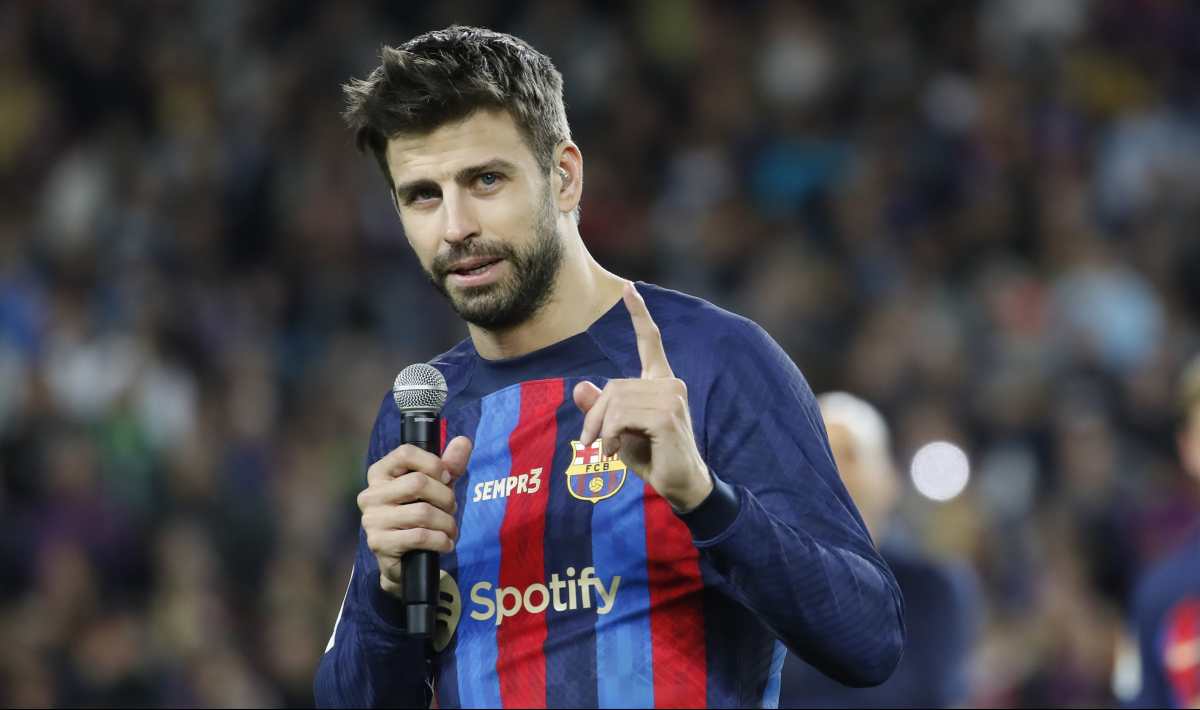 Piqué: Los memes de su despedida del futbol no dejaron afuera a Shakira