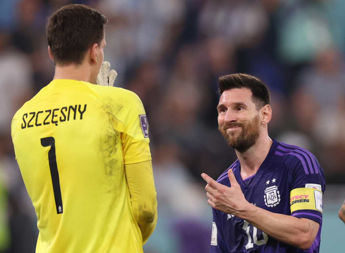 “No le voy a pagar”: cuál fue la apuesta que el portero Wojciech Szczesny hizo con Lionel Messi en el partido entre Argentina y Polonia