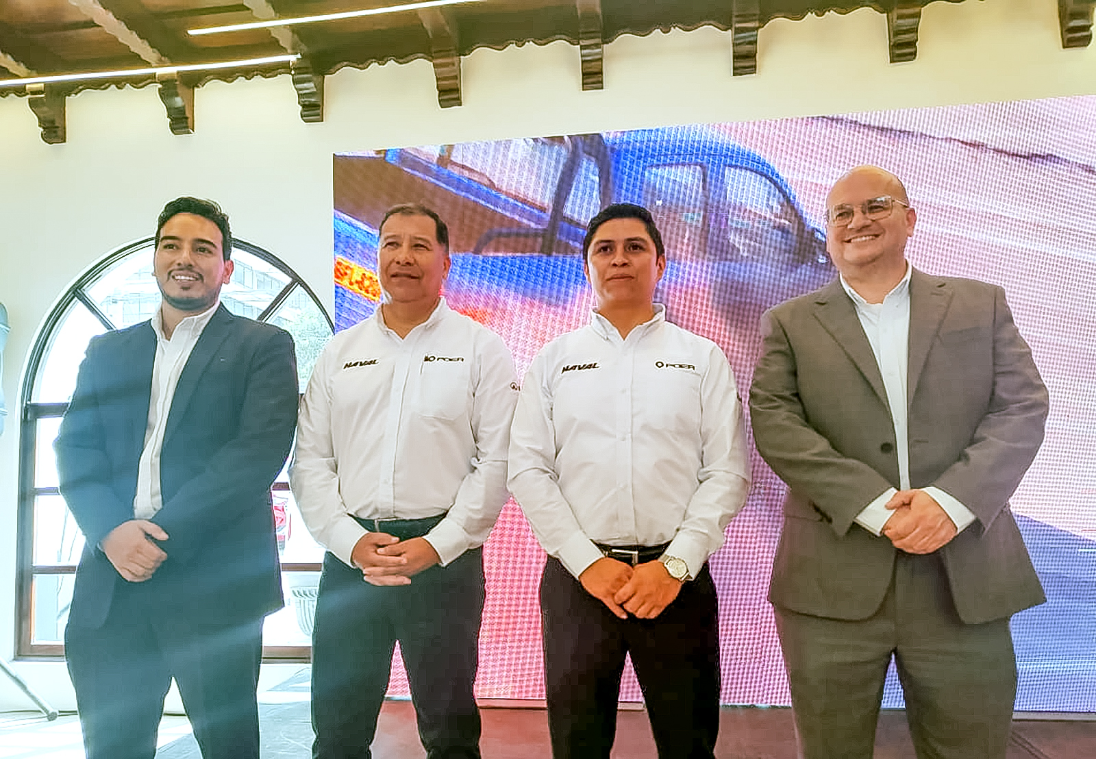 Representantes de la marca dieron a conocer los nuevos modelos de vehículos. Foto Prensa Libre: Cortesía