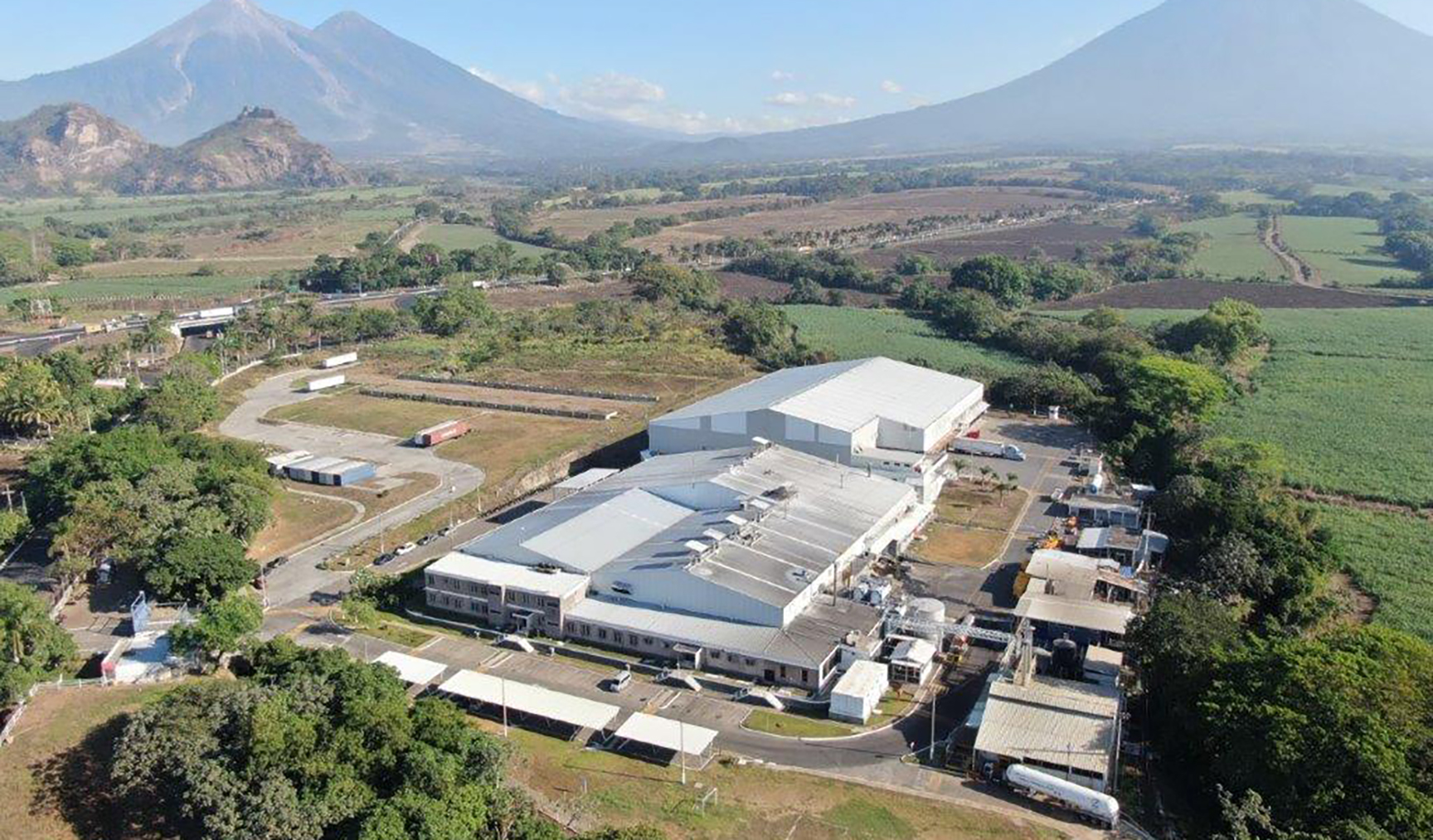 Escuintla, en donde está ubicada su fábrica, la compañía cuenta con un terreno libre de 72 mil metros cuadrados. Foto Prensa Libre: Cortesía