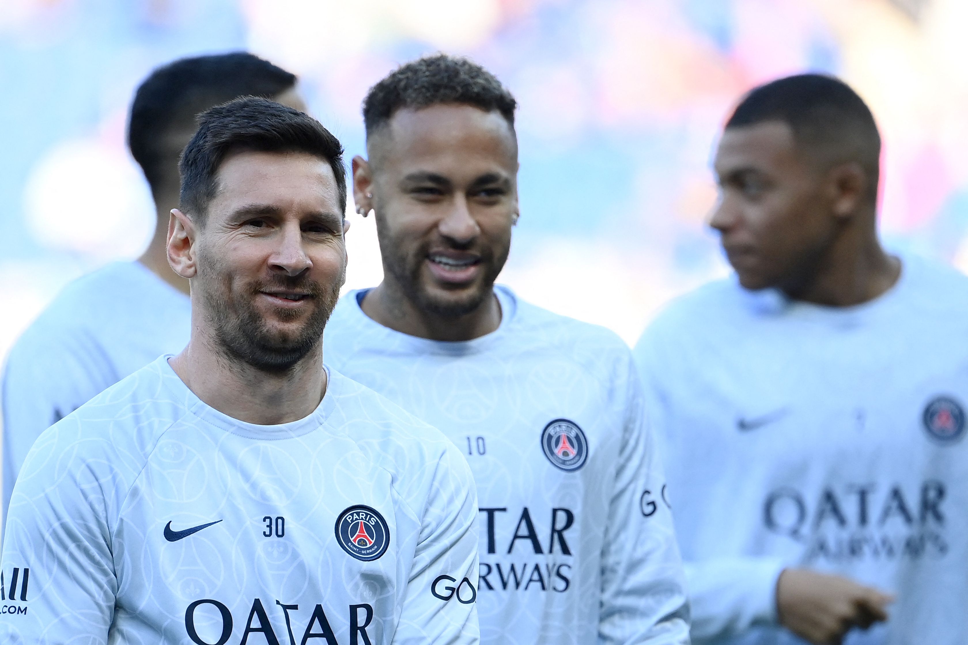 El París Saint Germain espera el regreso de Neymar, Mbappé y Lionel Messi. Foto Prensa Libre (AFP)