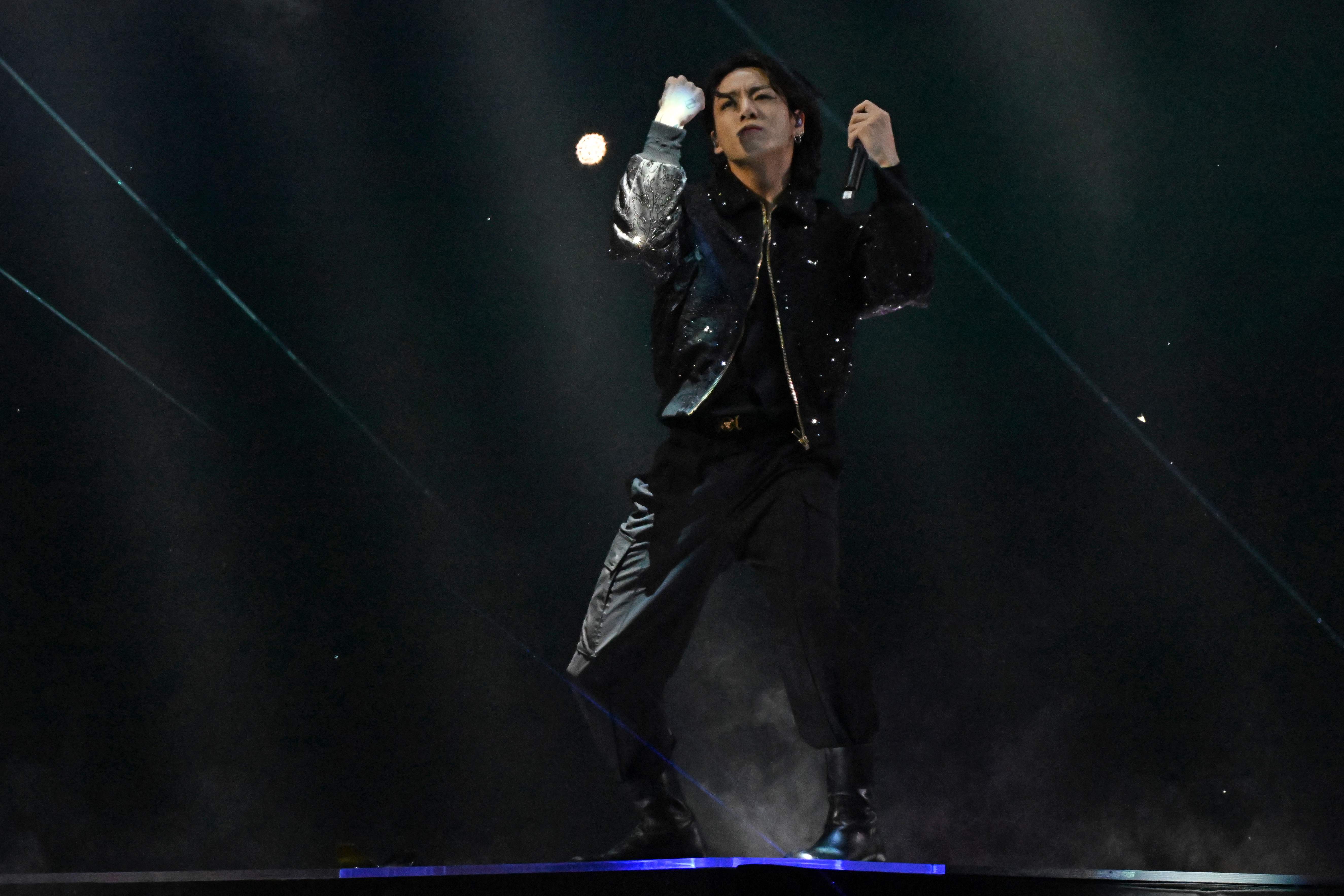 Jungkook se quedó dormido