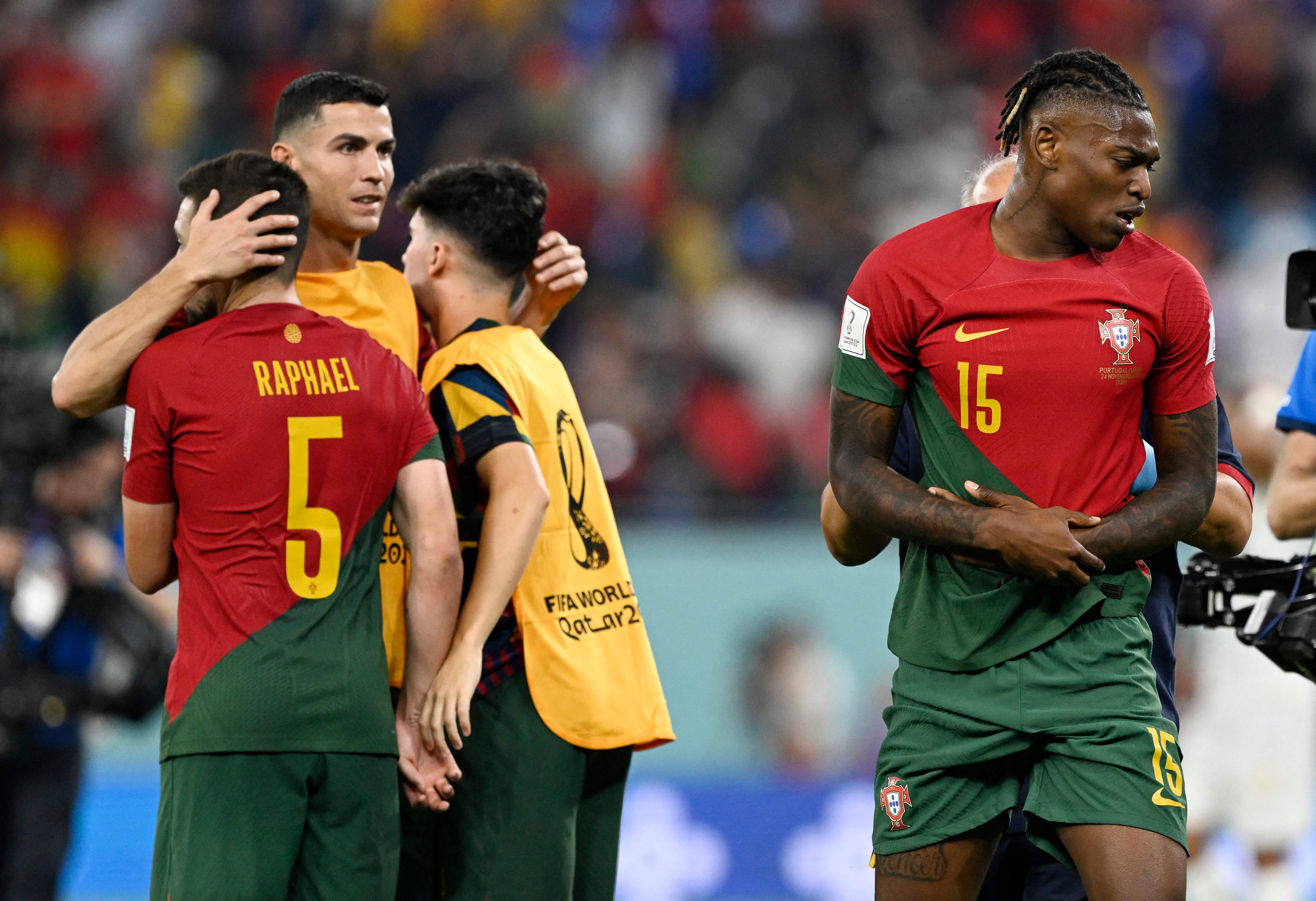 Portugal sufrió para quedarse con los tres puntos frente a Ghana este jueves. (Foto Prensa Libre: AFP)
