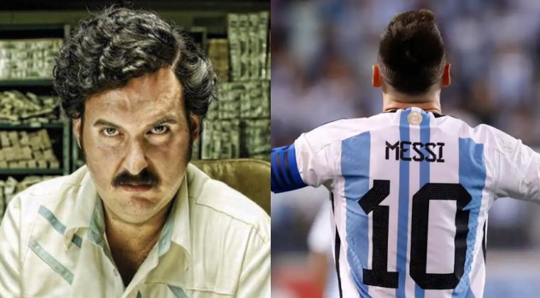 Pablo Escobar: el día en que Messi le pidió una foto al actor que interpreta al narcotraficante en una famosa serie