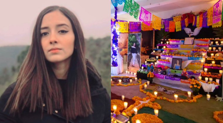 Debanhi Escobar: construyen altar por el Día de Muertos en honor a la joven asesinada en Nuevo León