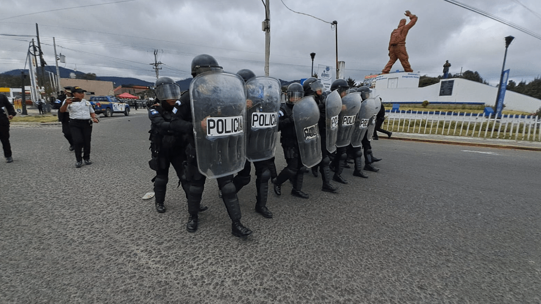 Bloqueos en Guatemala