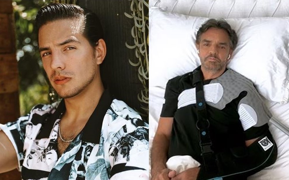 Vadhir Derbez reveló el accidente en un programa de radio. (Foto Prensa Libre: Instagram: @vadhird y @ederbez)