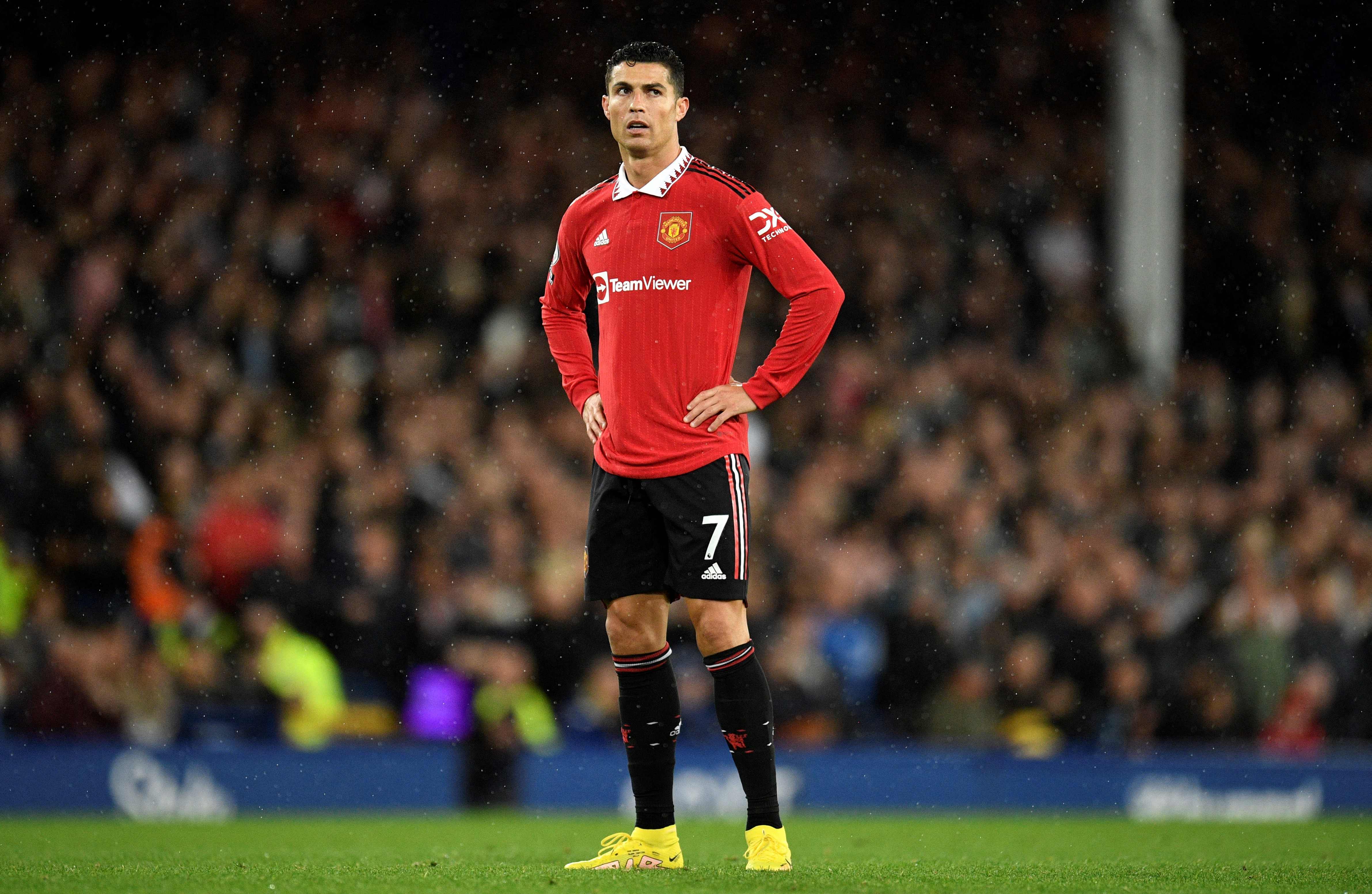 Ronaldo ya no pertenece al conjunto del Manchester United. (Foto Prensa Libre: AFP)