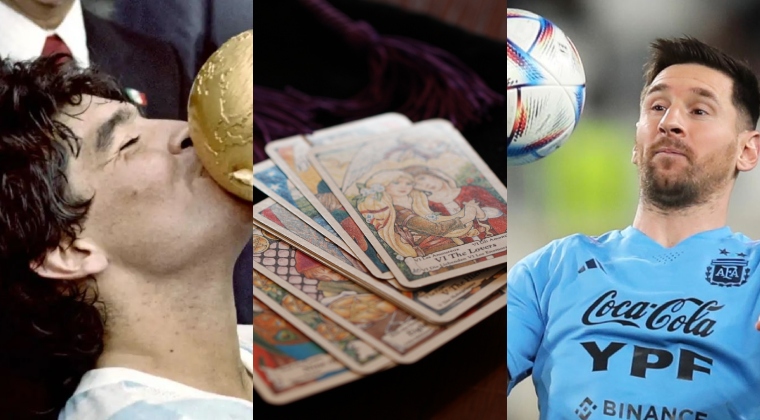 El cinco de copas: la curiosa coincidencia que involucra a Lionel Messi, Diego Maradona y una carta del Tarot