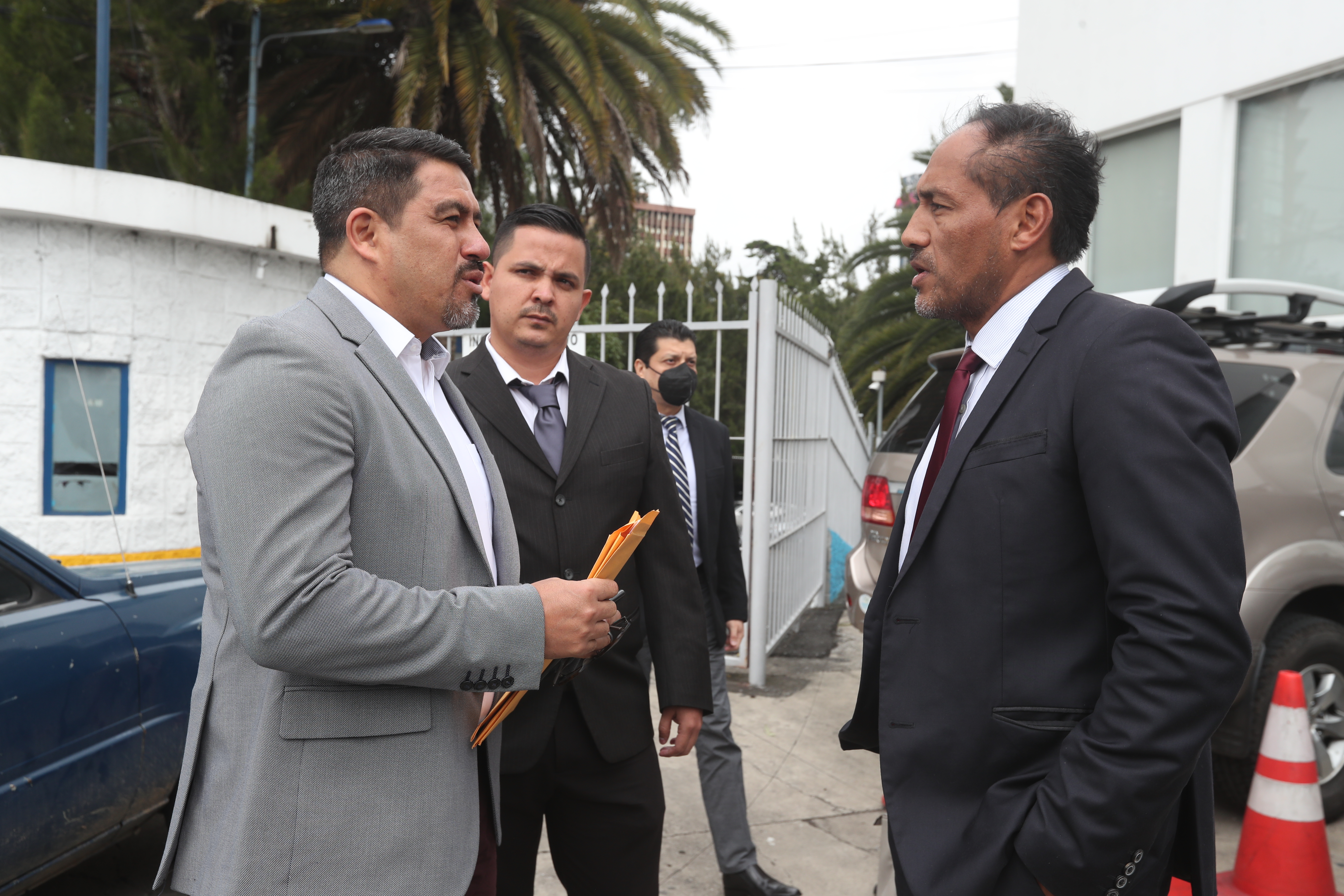 El 7 de noviembre pasado Jorge Rodas y su planilla, integrada por Selvyn Ponciano, entre otros, intentaron tomar posesión del Comité Olímpico Guatemalteco (COG). (Foto Prensa Libre: Erick Ávila)