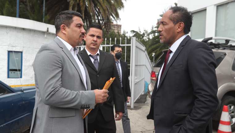 El 7 de noviembre pasado Jorge Rodas y su planilla, integrada por Selvyn Ponciano, entre otros, intentaron tomar posesión del Comité Olímpico Guatemalteco (COG). (Foto Prensa Libre: Erick Ávila)